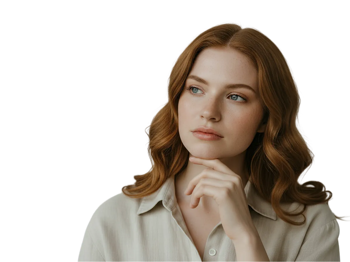 Woman thinking