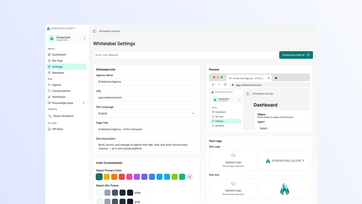 White-Label Setup